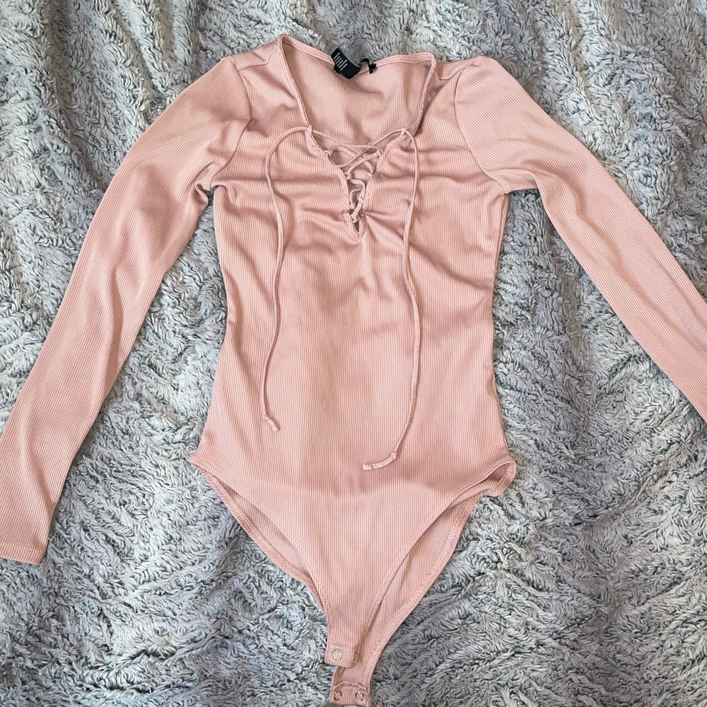 Forever 21 Ribbed Bodysuit